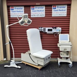 Exam Tables for Sale Electric Hydraulic Midmark Ritter 223 New White Upholstery