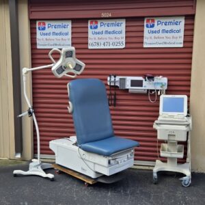 Exam Tables for Sale Electric Hydraulic Midmark Ritter 224 New Blue Upholstery