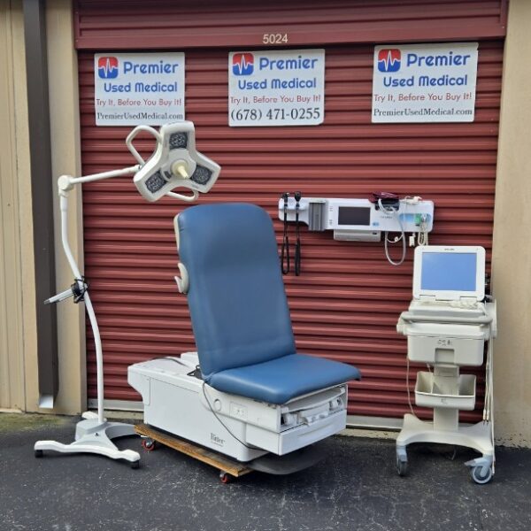 Exam Tables for Sale Electric Hydraulic Midmark Ritter 224 New Blue Upholstery