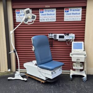 Exam Tables for Sale Electric Hydraulic Midmark Ritter 224 New Blue Upholstery