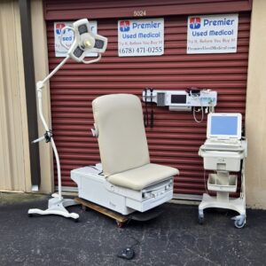 Exam Tables for Sale Electric Hydraulic Midmark Ritter 224 New Cream Upholstery