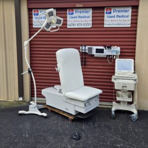Exam Tables for Sale Electric Hydraulic Midmark Ritter 224 New White Upholstery