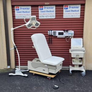 Exam Tables for Sale Electric Hydraulic Midmark Ritter 622 New White Upholstery