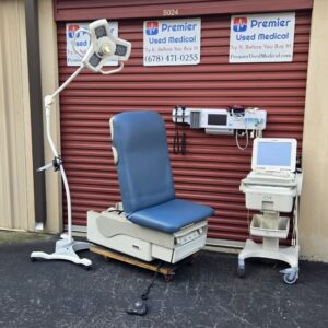 Exam Tables for Sale Electric Hydraulic Midmark Ritter 623 New Blue Upholstery
