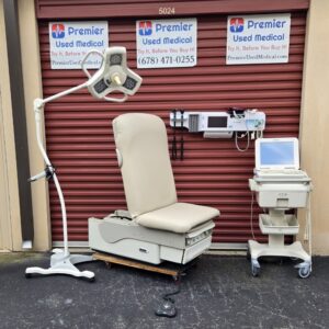 Exam Tables for Sale Electric Hydraulic Midmark Ritter 623 New Cream Upholstery