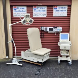 Exam Tables for Sale Electric Hydraulic Midmark Ritter 623 New Cream Upholstery