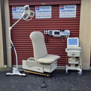 Exam Tables for Sale Electric Hydraulic Midmark Ritter 623 New Cream Wide Upholstery