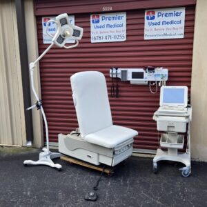 Exam Tables for Sale Electric Hydraulic Midmark Ritter 623 New White Upholstery