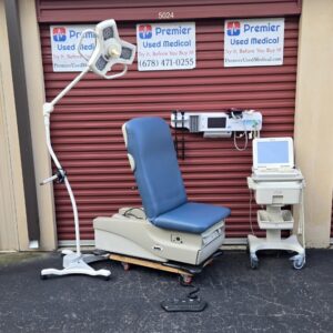 Exam Tables for Sale Electric Hydraulic Midmark Ritter 625 New Blue Upholstery