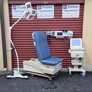 Exam Tables for Sale Electric Hydraulic Midmark Ritter 625 New Blue Upholstery