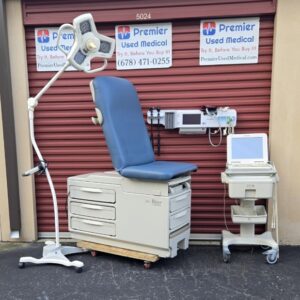 Exam Tables for Sale Stationary Manual Midmark Ritter 204 New Blue Upholstery