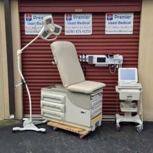 Exam Tables for Sale Stationary Manual Midmark Ritter 604 New Cream Upholstery