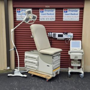 Exam Tables for Sale Stationary Manual Midmark Ritter 604 New Cream Upholstery
