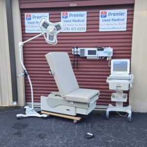 Exam Tables for Sale Electric hydraulic Power Ritter Midmark 622 with New Tan Upholstery
