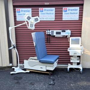 Exam Tables for Sale Electric Hydraulic Midmark Ritter 623 New Blue Upholstery