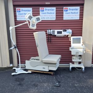 Exam Tables for Sale Electric Hydraulic Power Ritter Midmark 623 with New Tan Upholstery