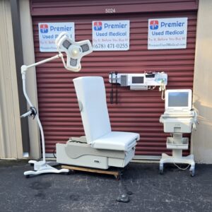 Exam Tables for Sale Electric Hydraulic Midmark Ritter 623 New White Upholstery