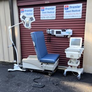 Exam Tables for Sale Electric Hydraulic Midmark Ritter 625 New Blue Upholstery