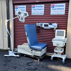 Exam Tables for Sale Electric Hydraulic Midmark Ritter 625 New Blue Upholstery