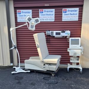Exam Tables for Sale Electric Hydraulic Power Ritter Midmark 625 with New Tan Upholstery