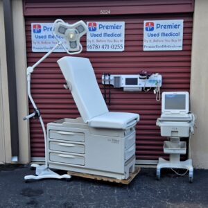 Exam Tables for Sale Stationary Manual Midmark Ritter 204 New White Upholstery