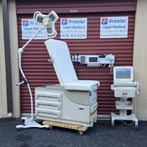Exam Tables for Sale Stationary Manual Midmark Ritter 604 New White Upholstery
