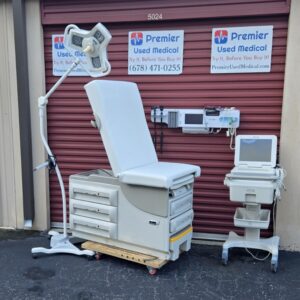 Exam Tables for Sale Stationary Manual Midmark Ritter 604 New White Upholstery