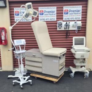 Exam Tables for Sale Ritter 300 Tan Shell New Creme Upholstery