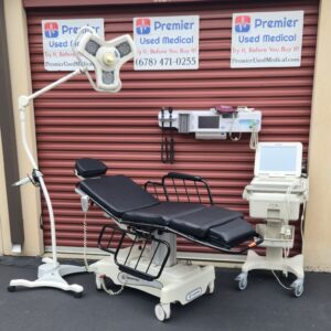Exam Tables for Sale Hausted Eye Surgery Stretcher with New Black Upholstery