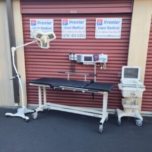 Exam Tables for Sale Electric Hydraulic Biodex MRI Imaging Stretcher w Model 240 w Guard Rail