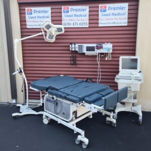 Power Exam Chair for Sale Sizewise Bariatric Shuttle B Series w Blue Upholstery