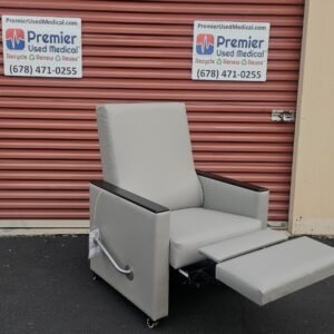 IV Recliner with New Lt Gray Upholstery