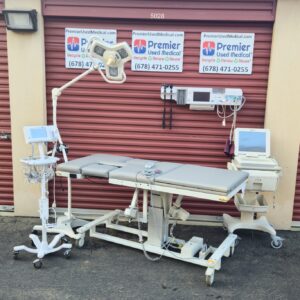 Exam Tables for Sale Ultrasound MPI Model 1736 Stress Echo Bed with New Upholstery