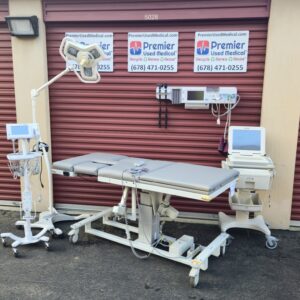 Exam Tables for Sale Ultrasound MPI Model 1736 Stress Echo Bed with New Upholstery