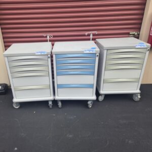 MMI Crash Cart w Keypad and Lock