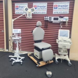 Exam Tables for Sale Ritter Midmark 419 Power Chair with New Graphite Upholstery