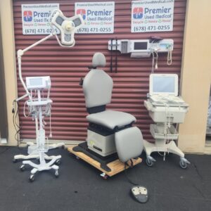 Exam Tables for Sale Ritter Midmark 419 Power Chair with New Graphite Upholstery