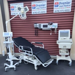 Exam Tables for Sale TRANSMOTION TMM4 STRETCHER CHAIR w new Black Upholstery