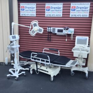 Exam Tables for Sale TRANSMOTION TMM4B STRETCHER CHAIR w New Black Upholstery