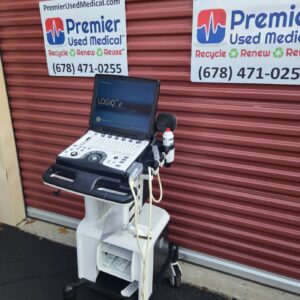 GE LOGIQ E PORTABLE ULTRASOUND MACHINE WITH 1 PROBE (C1-5 RS)