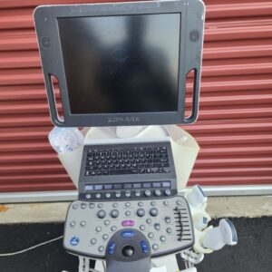 ZONARE Z ONE PRO ZS3 ULTRASOUND MACHINE WITH 3 PROBES (C6-2, P4-1C, L10-5)